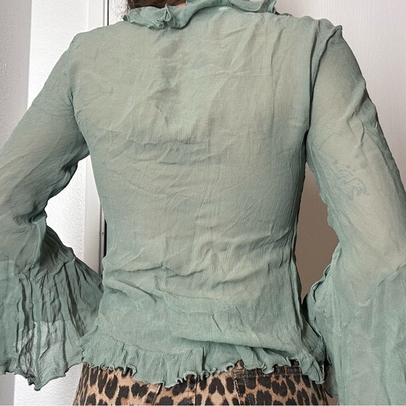 ZARA Trend Blouse Small - Picture 2 of 2